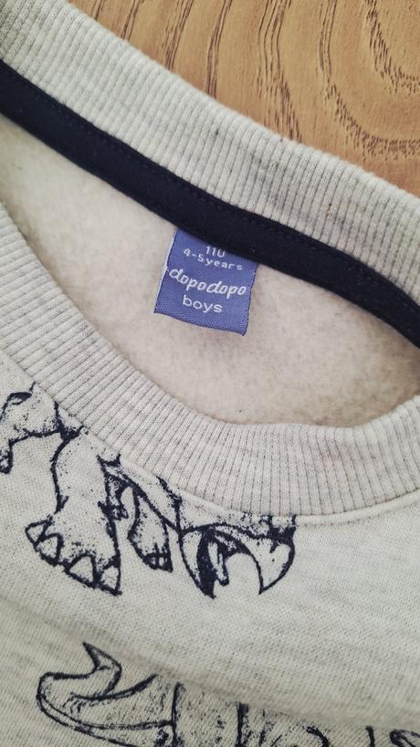 Mikina s dinosaurami, dopodopo,110