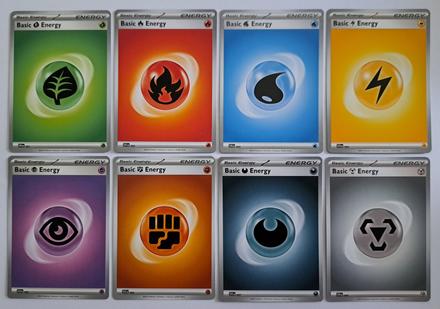 Pokémon karty energy, 