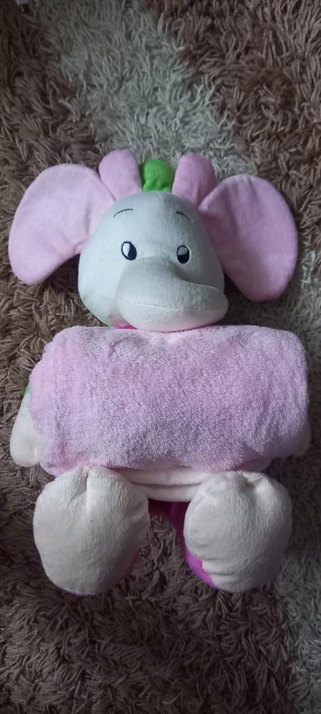 Sloník s dekou 50 cm, 