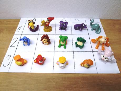 Kinder hracky, cena za 1ks 0,25eur,