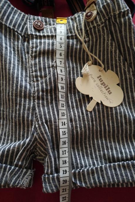 Ľanové šortky veľ.62, lupilu,62