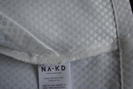 Biele krátke sačko, bolerko veľ.38, 38