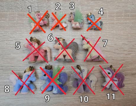 Figúrky filly poníkov, 