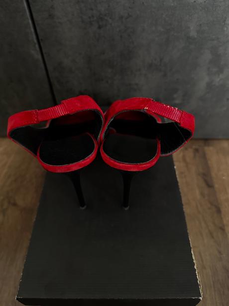 Červené lodičky sebastiano, 39