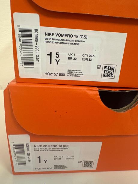 Detské tenisky nike vomero 18, nike,32 / 33 / 35
