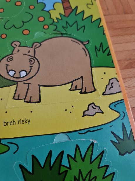 V divočine - kniha s okienkami, 