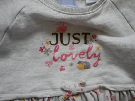 Hrubšie bavlnené šaty, f&f,86