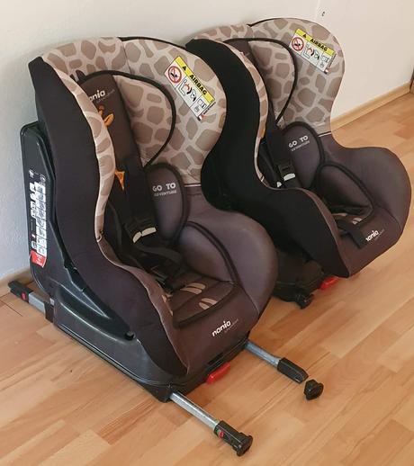 Autosedačky isofix pre dvojičky aj samostatne 1 ks, nania