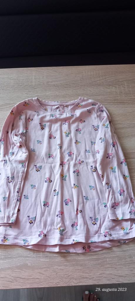 Kvetinky tričko, lindex,116