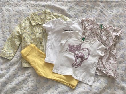 Letné oblečenie- dievča, 68–80