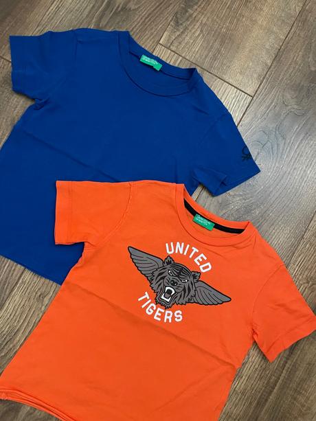 Tricka benetton 2 ks vel.104, benetton,104