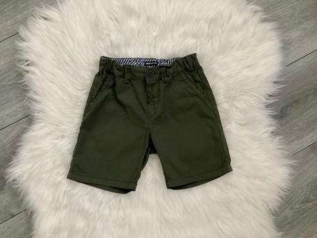 H&m khaki elegantné šortky veľ. 92, h&m,92