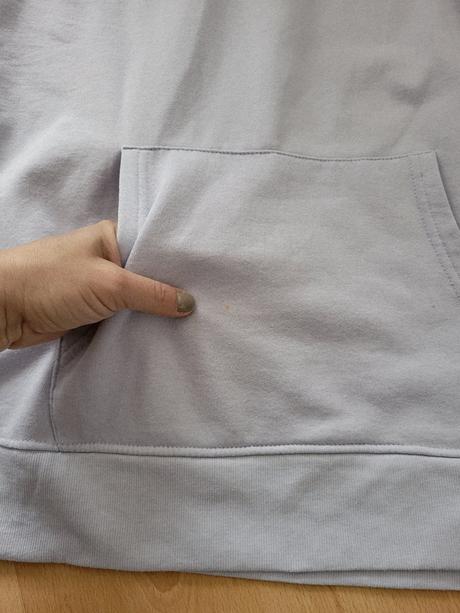 Oversize vyteplena mikina, l