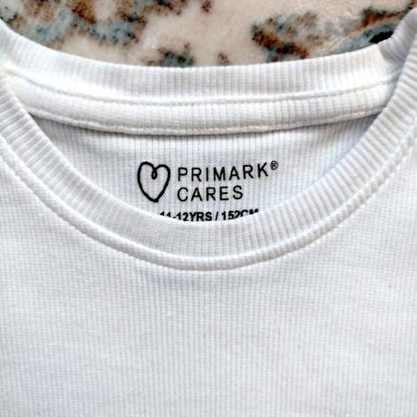 Rebierkové tričká primark 2ks, primark,152