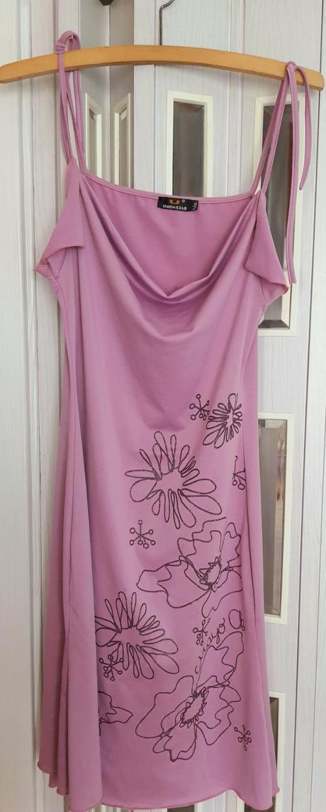 Letné šaty na ramienka, l