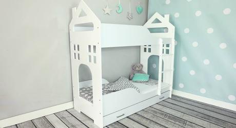 Poschodová posteľ,rôzne veľkosti, šírka (cm): 80,dĺžka (cm): 160