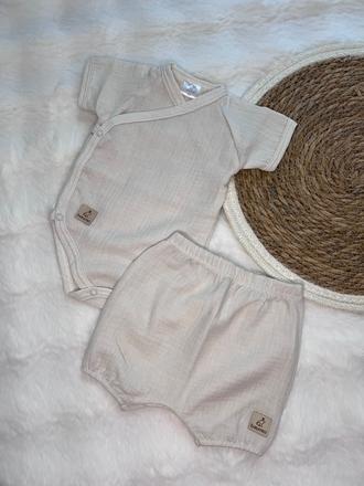 Mušelínový set pre bábätko, 62 / 68 / 74