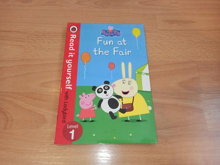 Read it yourself peppa pig level 1 cervene,