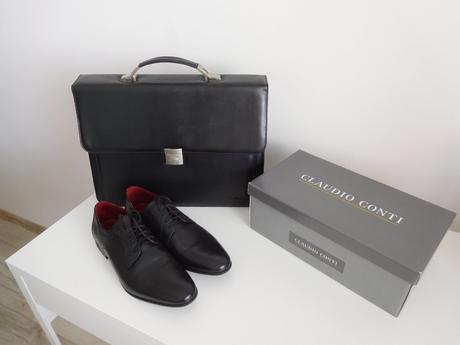 Pánske kožené elegantné topánky 42, nové, 42