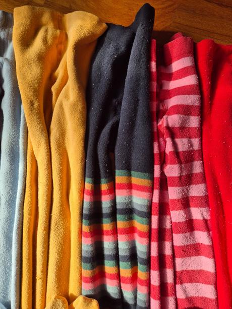 Dievčenské teple pančušky, tchibo,110