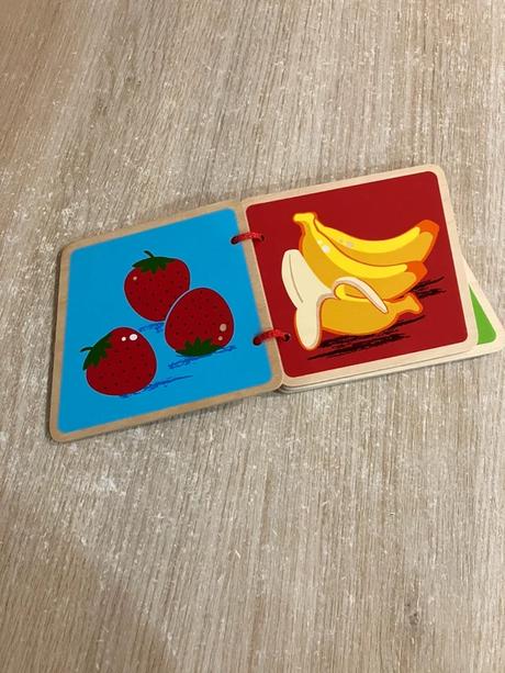 Drevené montessori leporelo, 