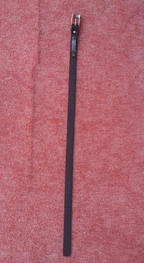 Tresanti pánsky kožený opasok veľkosť 85cm(32-34), 