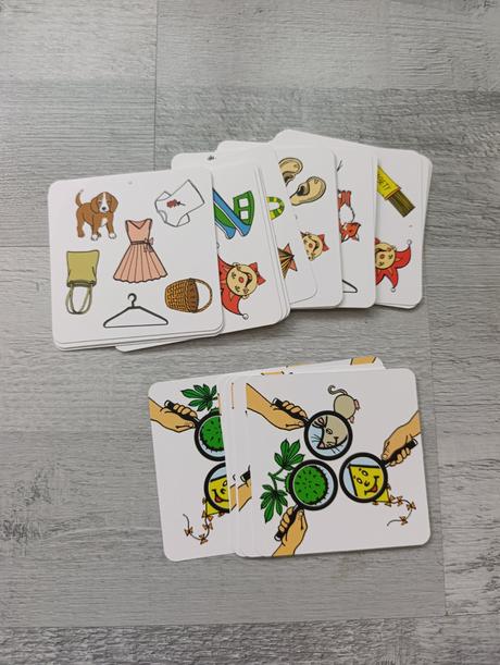 Logopedická hra lada hľadá š,