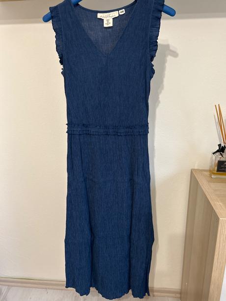 Tmavomodré šaty, h&m,36
