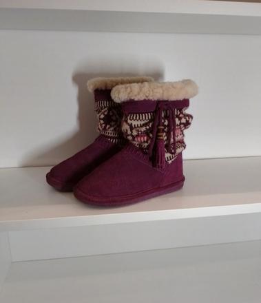 Kozene cizmy s merino kozusinou bearpaw, ugg,35