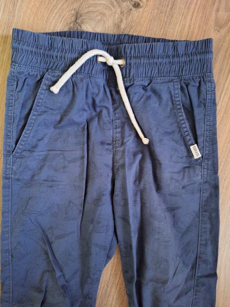 Tenšie nohavice, h&m,128