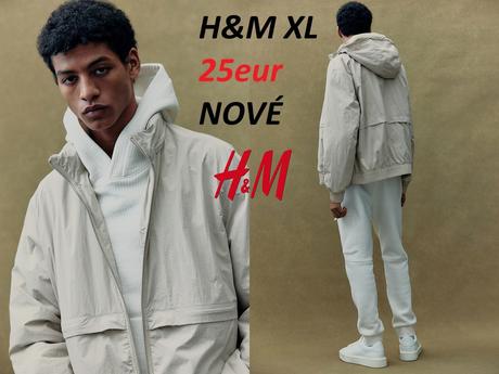 Nylonová bunda hm svetlobéžová, h&m,xl