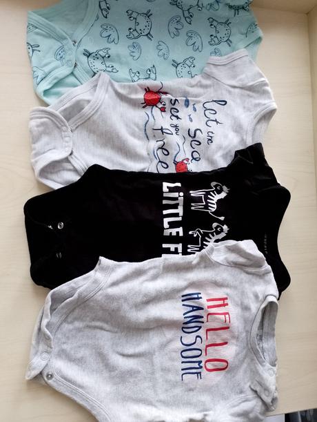 Krátkorukavove bodycka, f&f,68