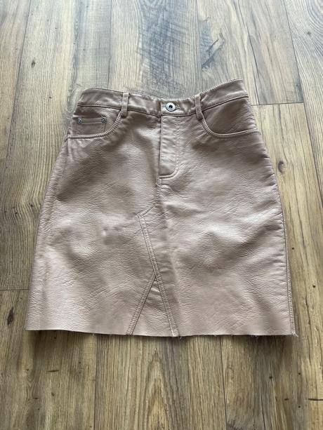 Koženkova sukna, river island,xs