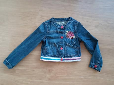 Rifľová bundička desigual, desigual,122