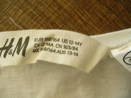 Tričko, h&m,158