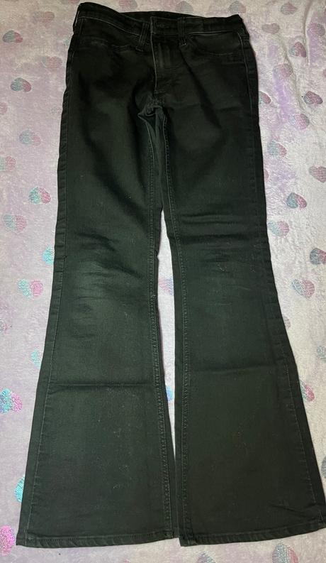 Zvone džíns, h&m,140