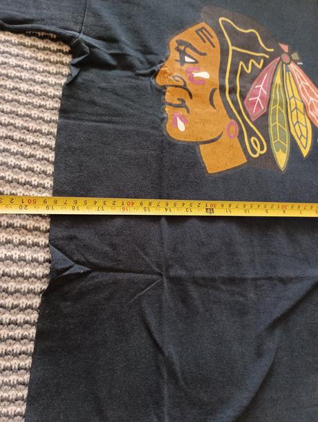 Nhl chicago blackhawks tričko, m