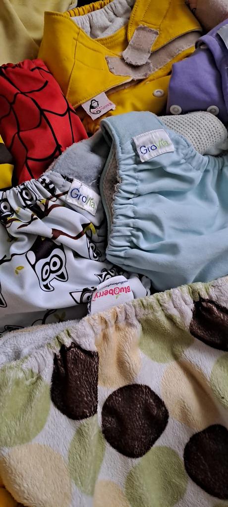 Plienkové látkové nohavičky - sada,