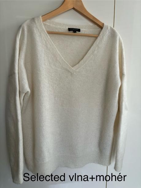 Vlneny pulover selected, s