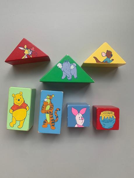 Drevené hrkajúce kocky, 