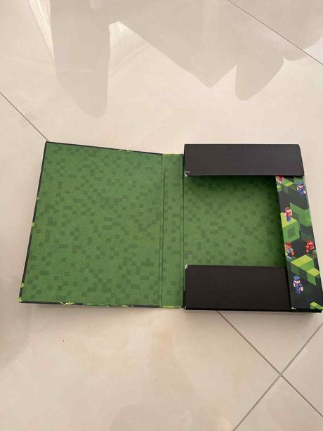 Školská taška vlk belmil + minecraft box na zošity, 