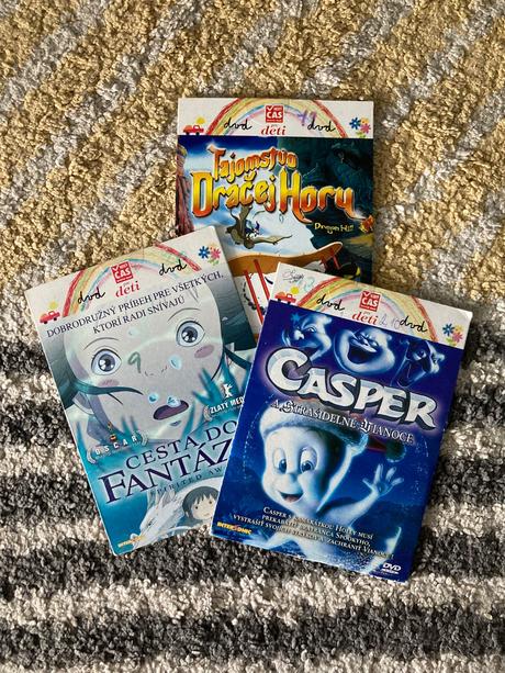 Dvd rozprávky 3ks, 