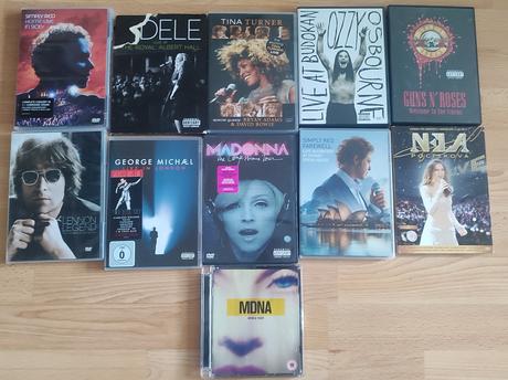 Dvd koncerty, 