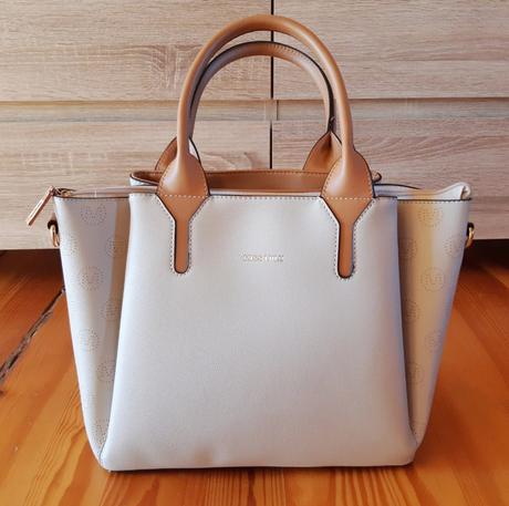 Béžová kabelka, miss lulu