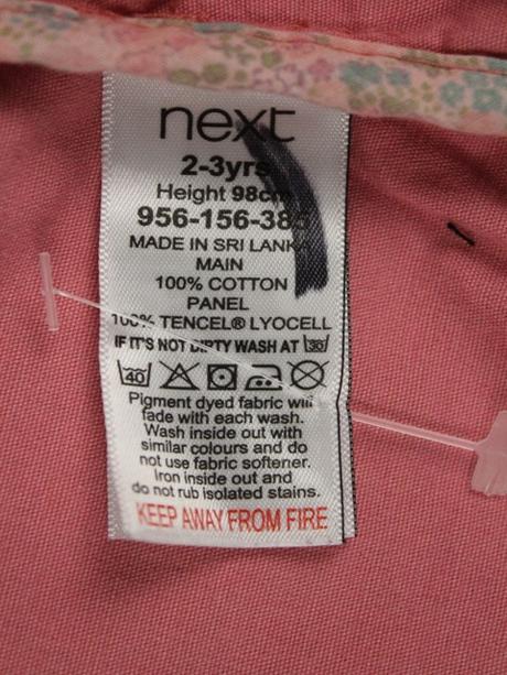 Tencel/riflová parka next a, next,104