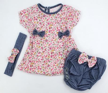 Šaty s čelenkou a nohavicami, 62 / 68