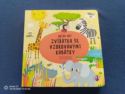 Zvířátka se vzorovanými kabátky,