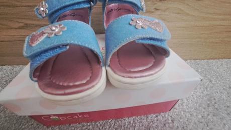 Sandálky, cupcake,20