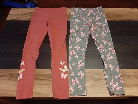 Legíny 2 pack motýle iba oprané, dopodopo,122