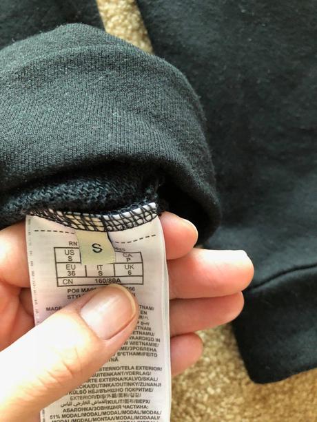 Guess čierny pulóver mikina s krajkou pc 80 e, guess,s